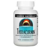 Source Naturals, Теракурмин, 600 мг, 60 Растительных капсул