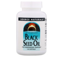 Source Naturals, Масло семян черного тмина, 120 мягких желатиновых капсул