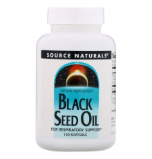 Source Naturals, Масло семян черного тмина, 120 мягких желатиновых капсул