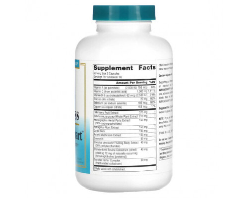 Растительные экстракты и настойки Wellness, ImmuneSmart, 180 Capsules Растительные экстракты и настойки Wellness, ImmuneSmart, 180 Capsules