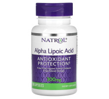 Natrol, Альфа-липоевая кислота, 300 мг, 50 капсул