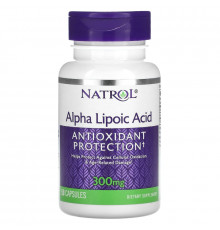 Natrol, Альфа-липоевая кислота, 300 мг, 50 капсул