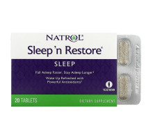 Natrol, Sleep 'n Restore, 20 Tablets