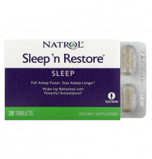 Natrol, Sleep 'n Restore, 20 Tablets