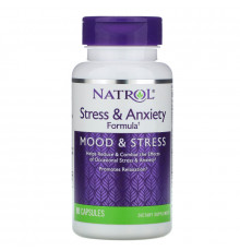 Natrol, Stress & Anxiety Formula, 90 Capsules