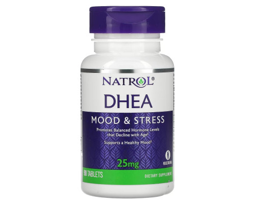 Natrol, DHEA, 25 mg, 90 Tablets Natrol, DHEA, 25 mg, 90 Tablets