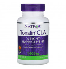 Natrol, Tonalin с содержанием сопряженной линолевой кислоты (CLA) с сафлоровым маслом, 90 капсул