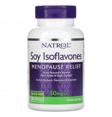 Natrol, Soy Isoflavones, 50 mg, 120 Capsules