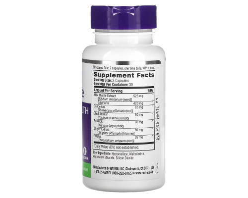 Natrol, Milk Thistle, 262.5 mg, 60 Capsules Natrol, Milk Thistle, 262.5 mg, 60 Capsules