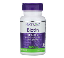 Natrol, Витамин H, 1000 мкг, 100 таблеток