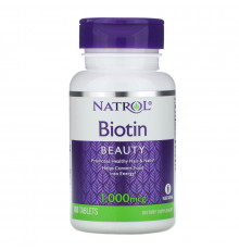 Natrol, Витамин H, 1000 мкг, 100 таблеток
