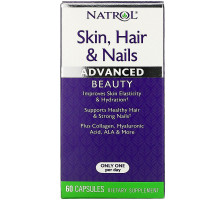 Natrol, Кожа, волосы и ногти, небывалая красота, 60 капсул