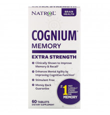 Natrol, Cognium, Сверхсила, 200 мг, 60 таблеток
