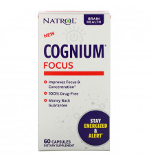 Natrol, Cognium Focus, 60 Capsules