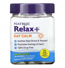 Natrol, Relaxia, Day Calm, Fruit Punch,  60 Gummies