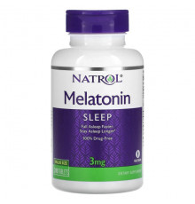 Для здорового сна Natrol, Мелатонин, 3 мг, 240 таблеток
