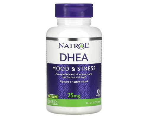 Natrol, DHEA, 25 mg, 300 Tablets Natrol, DHEA, 25 mg, 300 Tablets