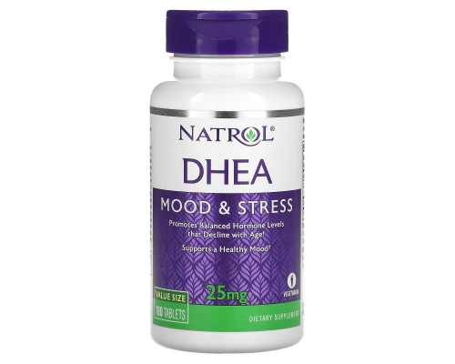 Natrol, DHEA, 25 mg, 180 Tablets Natrol, DHEA, 25 mg, 180 Tablets