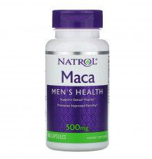Natrol, Maкa, 500 мг, 60 капсул