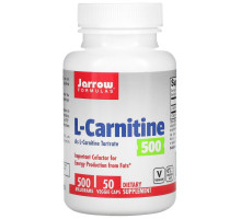Jarrow Formulas, L-карнитин 500, 50 капсул