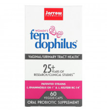 Jarrow Formulas FemDophilus 60 Capsules (Ice)