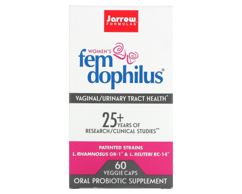 Jarrow Formulas FemDophilus 60 Capsules (Ice) Jarrow Formulas FemDophilus 60 Capsules (Ice)