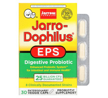 Jarrow Formulas Jarro-Dophilus EPS улучшенная пробиотическая система 30 овощных капсул