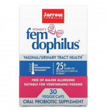 Jarrow Formulas Women's Fem Dophilus 30 Veggie Caps