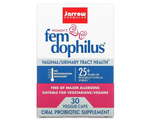 Jarrow Formulas Women's Fem Dophilus 30 Veggie Caps Jarrow Formulas Women's Fem Dophilus 30 Veggie Caps
