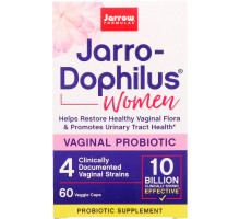 Jarrow Formulas, Jarro-Dophilus, Vaginal Probiotic, Women, 10 Billion, 60 Veggie Caps