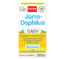 Jarrow Formulas, Jarro-Dophilus Baby, Baby's Probiotic, 3 Billion Live Bacteria, 2.1 oz (60 g)