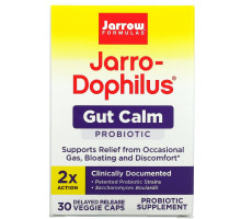 Jarrow Formulas, Jarro-Dophilus Gut Calm, 30 Delayed Release Veggie Caps