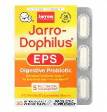 Jarrow Formulas, Jarro-Dophilus, EPS, Digestive Probiotic, 5 Billion CFU, 30 Enteroguard Veggie Caps