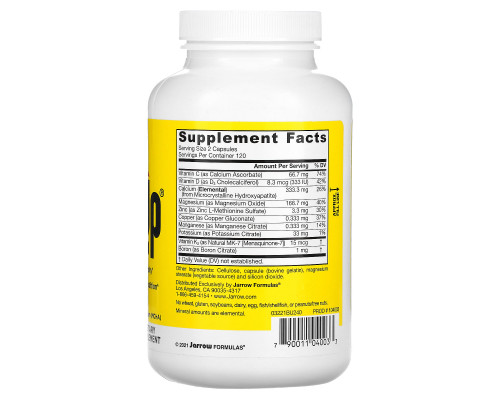 Jarrow Formulas Bone-Up Superior Calcium Formula 240 Capsules Jarrow Formulas Bone-Up Superior Calcium Formula 240 Capsules