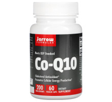 Jarrow Formulas, Коэнзим Q10, 200 мг, 60 вегетарианских капсул