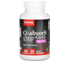 Jarrow Formulas, Q-absorb Co-Q10, 100 мг, 120 капсул