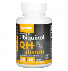 Jarrow Formulas, Убихинол QH-Absorb, 100 мг, 60 капсул
