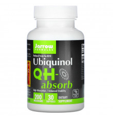 Jarrow Formulas QH-absorb Убихинол 200 мг 30 Капсул