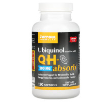 Jarrow Formulas, QH-Absorb, Убихинол, 100 мг, 120 гелевых капсул