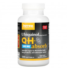 Jarrow Formulas, QH-Absorb, Убихинол, 100 мг, 120 гелевых капсул