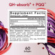 Jarrow Formulas, Ubiquinol, QH+ PQQ, 60 Softgels