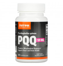 Jarrow Formulas, PQQ, пирролохинолинхинон, метоксантин, 10 мг, 30 капсул