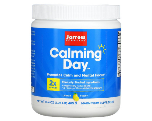 Jarrow Formulas, Calming Day, Lemon, 16.4 oz ( 465 g) Jarrow Formulas, Calming Day, Lemon, 16.4 oz ( 465 g)