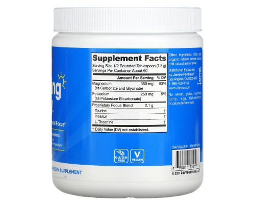 Jarrow Formulas, Calming Day, Lemon, 16.4 oz ( 465 g) Jarrow Formulas, Calming Day, Lemon, 16.4 oz ( 465 g)