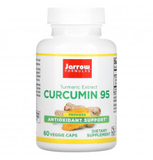 Jarrow Formulas, Куркумин 95, 500 мг, 60 вегетарианских капсул