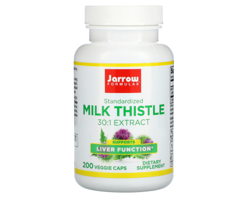 Jarrow Formulas Молочный чертополох 150 мг 200 капсул Jarrow Formulas Молочный чертополох 150 мг 200 капсул