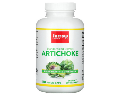 Jarrow Formulas Артишок 500 500 мг 180 капсул Jarrow Formulas Артишок 500 500 мг 180 капсул