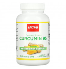 Jarrow Formulas, Куркумин 95, 500 мг, 120 вегетарианских капсул