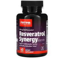 Jarrow Formulas, Ресвератрол совместного действия, 60 таблеток