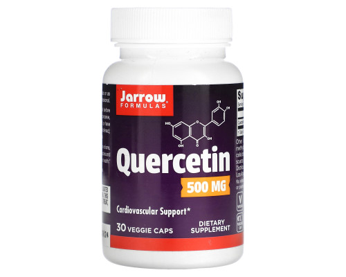 Jarrow Formulas, Quercetin, 500 mg, 30 Veggie Caps